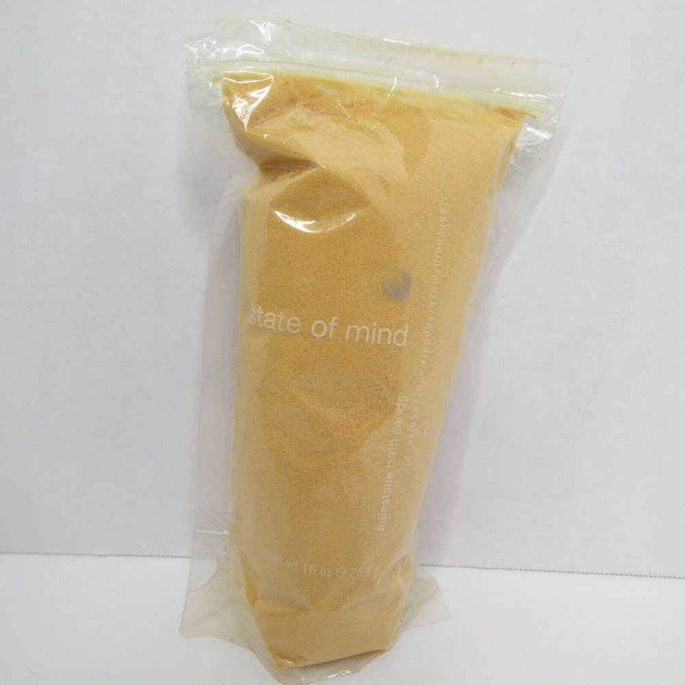 State of Mind Synergy5 Milestone Bath Salts 10 oz Musk Sandalwood Cedar Apple